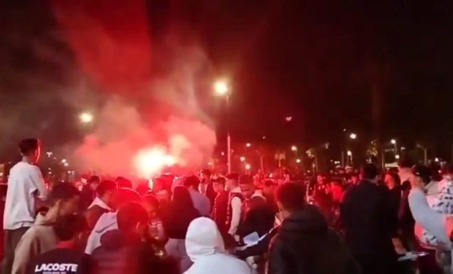 أكادير تحتفل بفوز اسود الاطلس و التأهل للدور الثاني في كان الكوت ديفوار