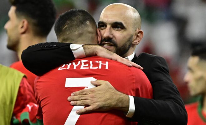 الركراكي : الشيبي كان مفاجأة سارة