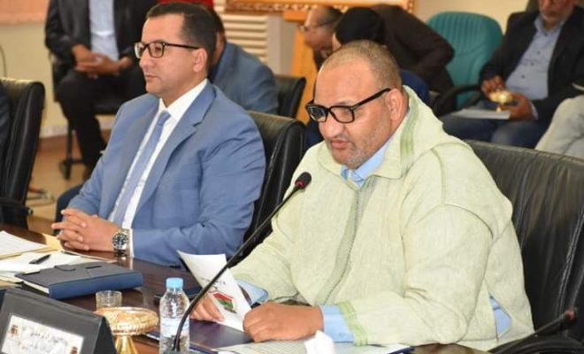 المهندس مولاي ابراهيم شريف  يترأس دورة جماعة السمارة العادية لشهر فبراير 2024