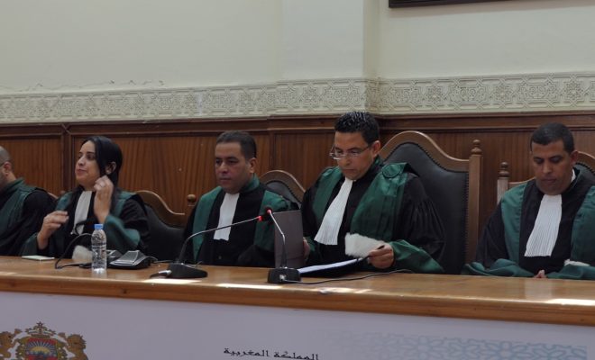 مراسيم تنصيب خمسة قضاة جدد بالمحكمة الإبتدائية بأسفي