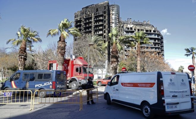 تسعة قتلى جراء حريق في مبنى بإسبانيا