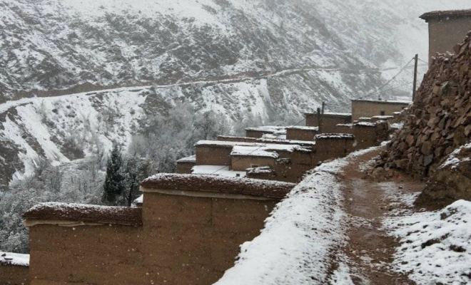 مقاييس التساقطات الثلجية المسجلة اليوم الثلاثاء بالمغرب