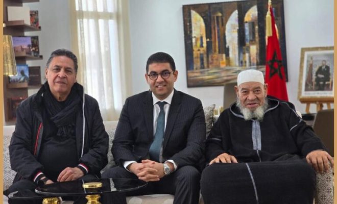 بنسعيد يستقبل بلخياط.. ويؤكد: أبواب الوزارة مفتوحة دوما لأعمدة الفن