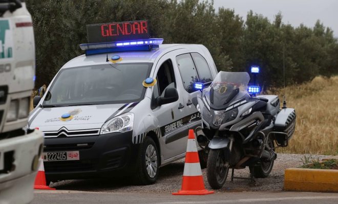في حادث مؤسف .. مصرع قائد للدرك الملكي على يد شاحنة للرمال بسد قضائي بمدخل راس العين بإقليم اليوسفية