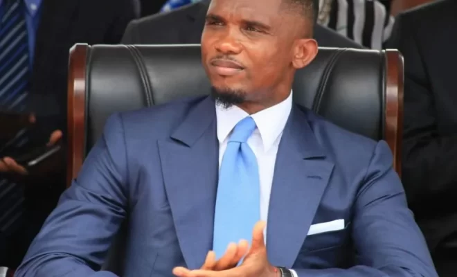 الاتحاد الدولي للكرة يقرر إيقاف صامويل إيتو لمدة ستة أشهر